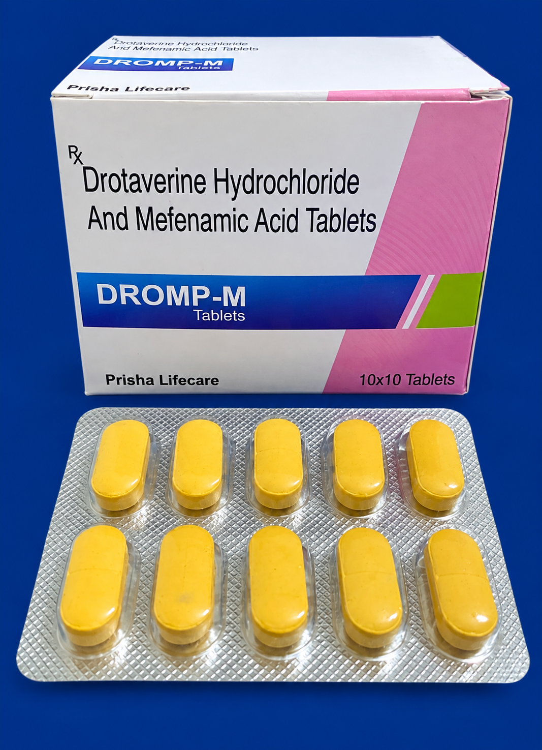 Drotaverine Hydrochloride And Mefenamic Acid Tablets